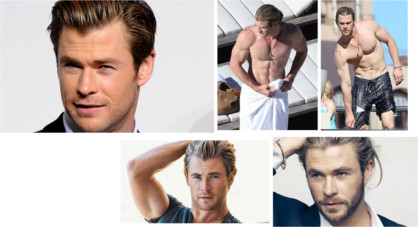 Este Papacito Esta De Cumpleaños ¡felicitaciones Chris - Chris Hemsworth Actor Star Art 32x24 Poster Decor (1467x799), Png Download