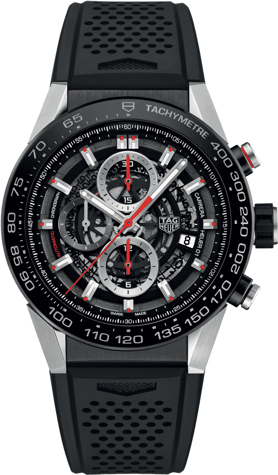 Tag Heuer Carrera Calibre Heuer 01 Automatic Chronograph - Tag Heuer Carrera Car2a1w.ba0703 (952x1125), Png Download