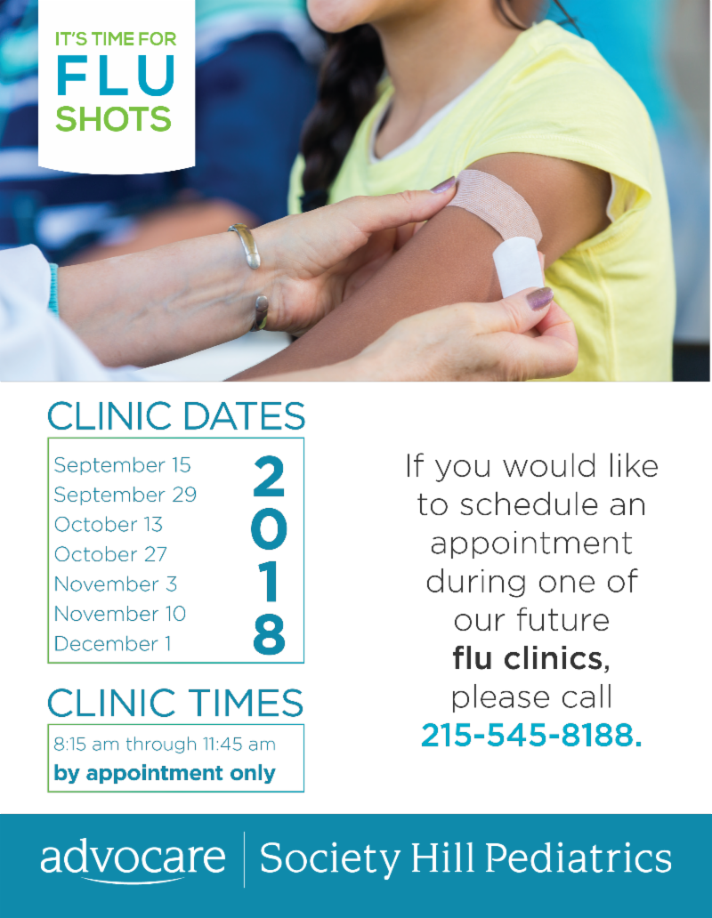 Flu Clinic Flyer 2018 For Email - Flu Shot (800x1032), Png Download