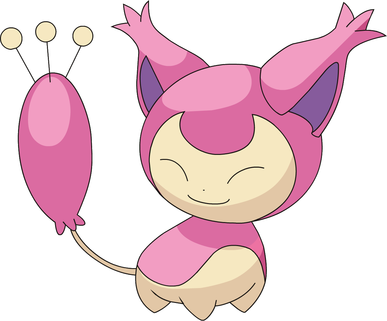 Pokemon Clipart Transparent Pink - Pokemon Kitty (1244x1032), Png Download