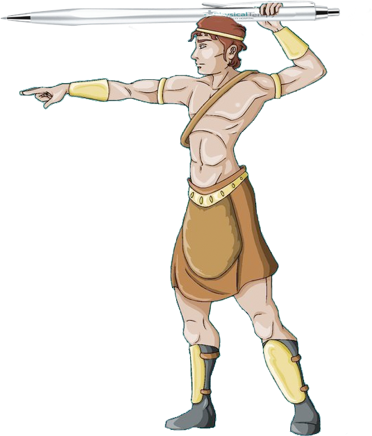 Hmmm So Muscly And Strong You Are My Hunky Logo - Shoot Rifle (567x690), Png Download