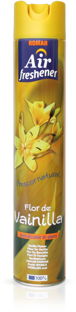 Vanilla Flower Air Freshener Spray - Air Freshener (917x1126), Png Download