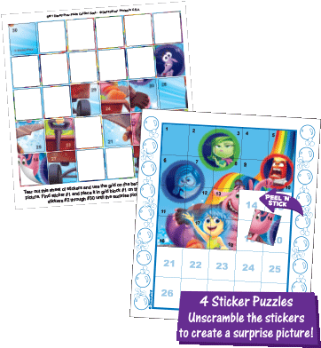 Disney•pixar Inside Out - Divertida Mente. A História Do Filme Em Quadrinhos (368x392), Png Download