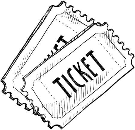 Event Tickets - Ticket Clipart (449x480), Png Download