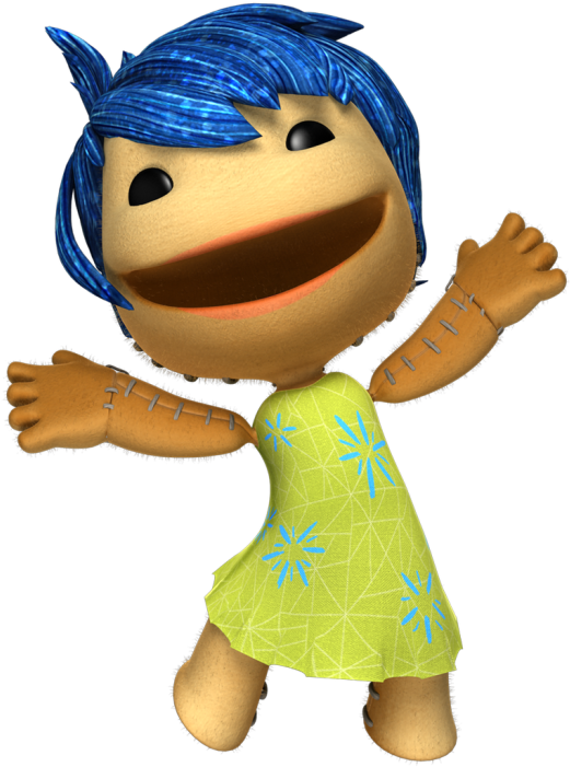 What Do You Think Of Inside Out Coming To Littlebigplanet - Lit Big Planet 3 Personnages (700x700), Png Download