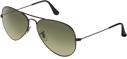 Aviator Glasses - Ray Ban Aviator (500x311), Png Download