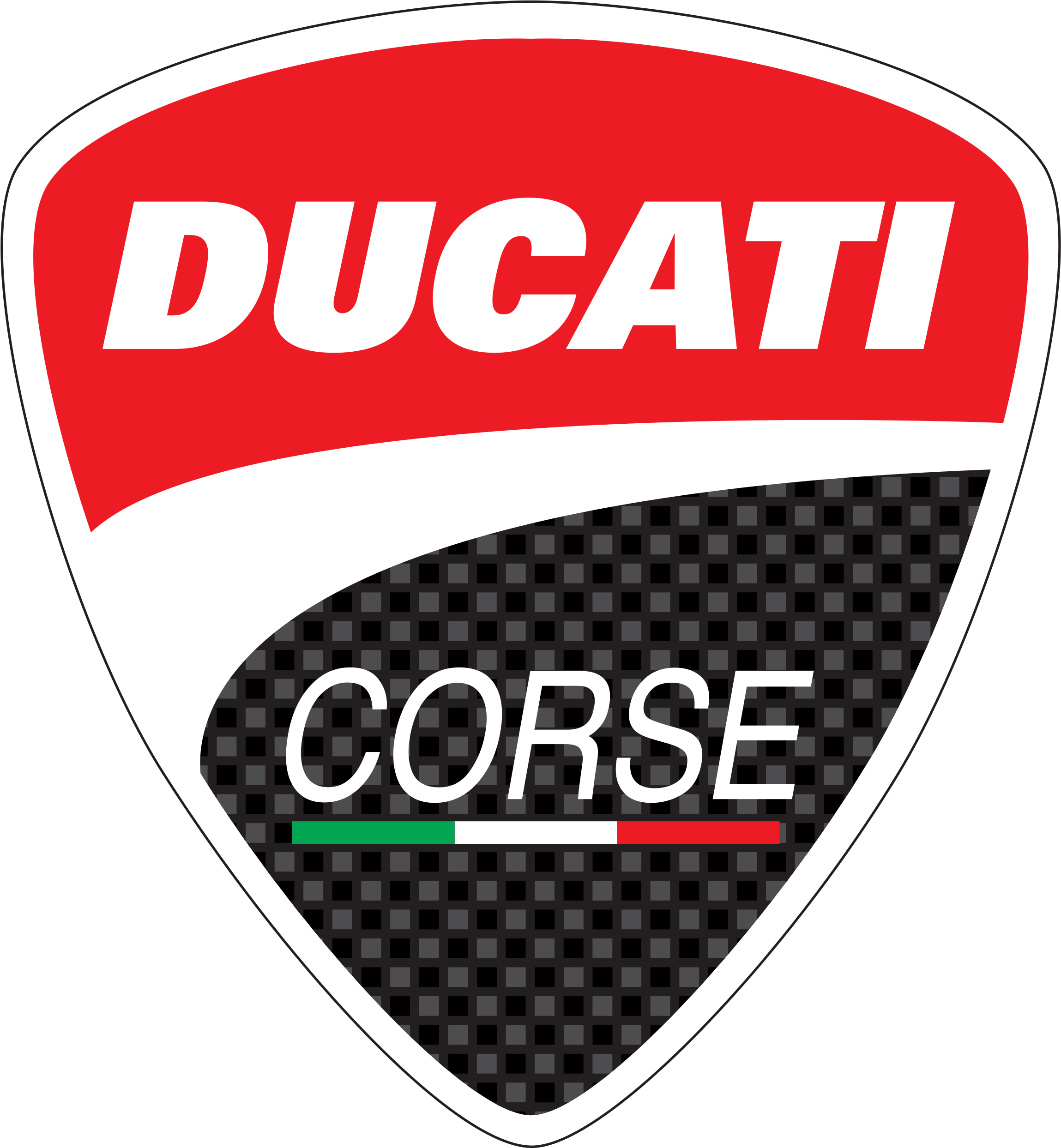 Ducati Corse Logo Png Transparent - Logo Ducati Corse (2400x2486), Png Download