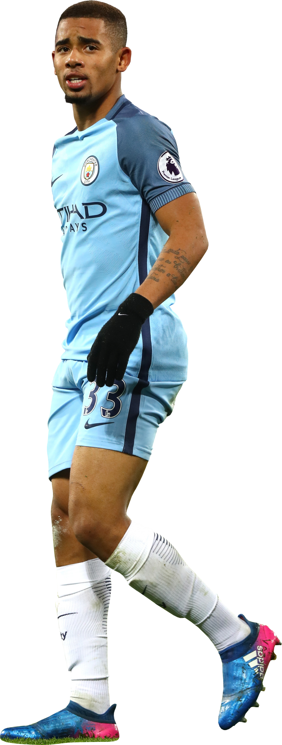 Gabriel Jesus Render - Gabriel Jesus Manchester City Png (1138x3000), Png Download
