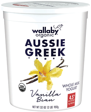 Greek Wm Vanilla Bean 32oz - Wallaby Yogurt (371x371), Png Download