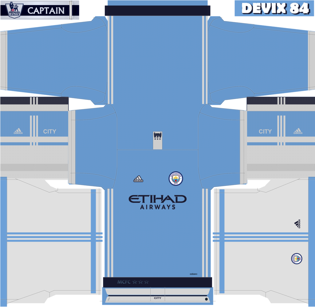 Photo Mancity Home Zpshasfkwyj - Maglia Juve 2017 Pes (1024x1024), Png Download