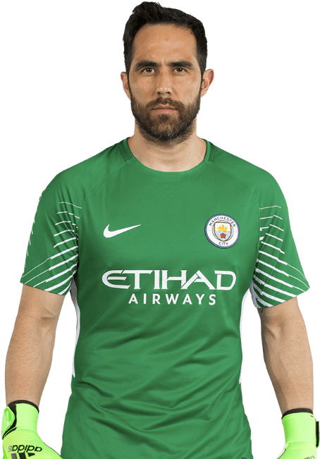 Claudio Bravo Manchester City 2017 (675x675), Png Download