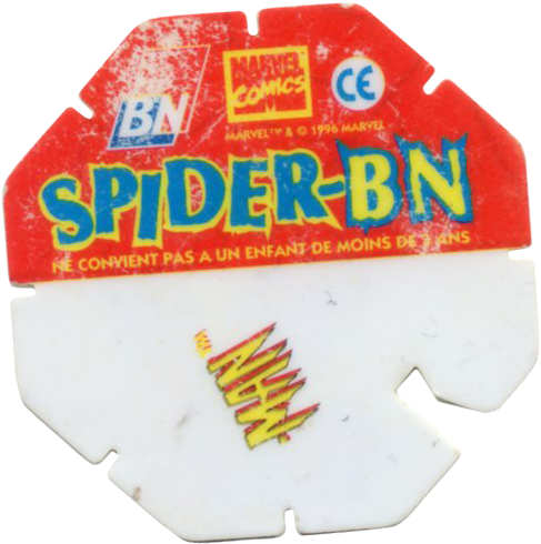 Bn Trocs > Spider Man Back Logo Right - Spider-man (500x500), Png Download
