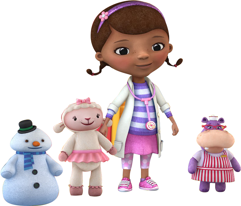The Gallery For > Doc Mcstuffins Clipart - Disney Jr Doc Mc Stuffins 24 Piece Jigsaw Puzzle (840x732), Png Download