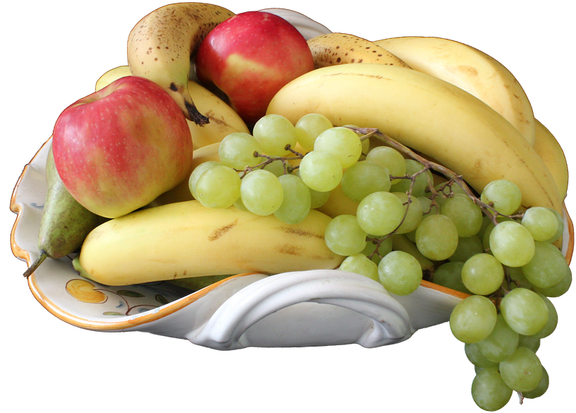 Fruit, Bowl, Png, Banana, Apple, Grape, Pear, Food - Position Pour Avoir Un Garçon (960x650), Png Download