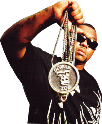 Gorilla Zoe Ft - Gorilla Zoe Chain (329x400), Png Download