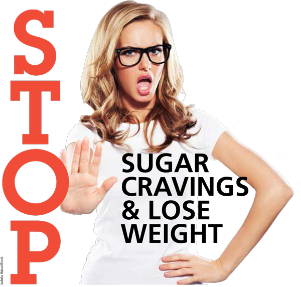 Stop Sugar Cravings Lose Weight - Stop Sugar To Lose Weight (600x572), Png Download