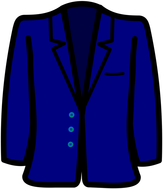 Suit Clipart Blazer - Pocket (800x800), Png Download