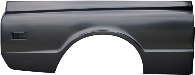 1972 Chevy Blazer Quarter Panel (650x258), Png Download