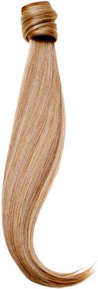 A List Clip In Hair Extensions 18'' Wrap Around Ponytail - Ponytail Transparent (600x600), Png Download