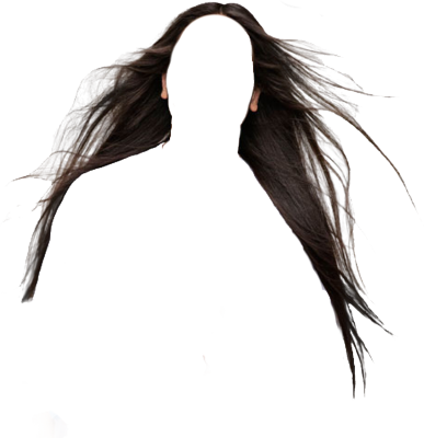 Hair For Photoshop Psd Files - Evian Live Young (387x400), Png Download
