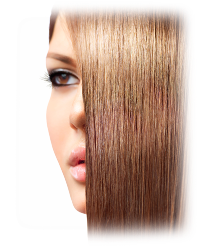 Goshen Hair Salon Model - Hair (392x500), Png Download