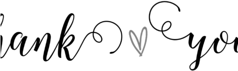 Transparent Thank You (480x280), Png Download