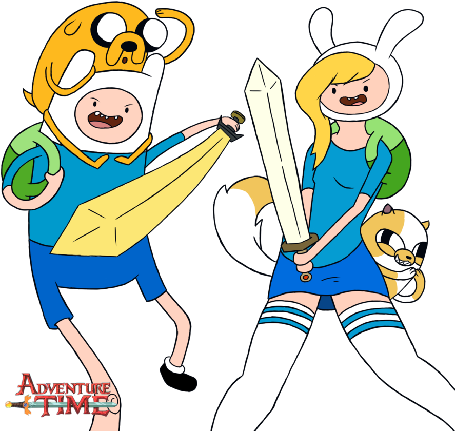 Finn Jake Fionna Cake By Misterindian-d4rjkwd - Fionna And Cake Finn And Jake (900x882), Png Download