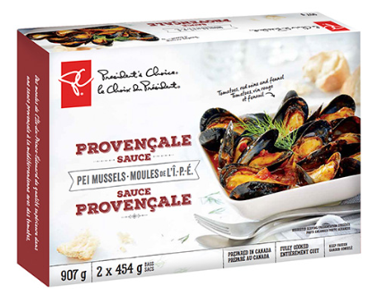 Pc Pei Mussels In Provencale Sauce - President's Choice Mussels In White Wine Sauce (420x420), Png Download