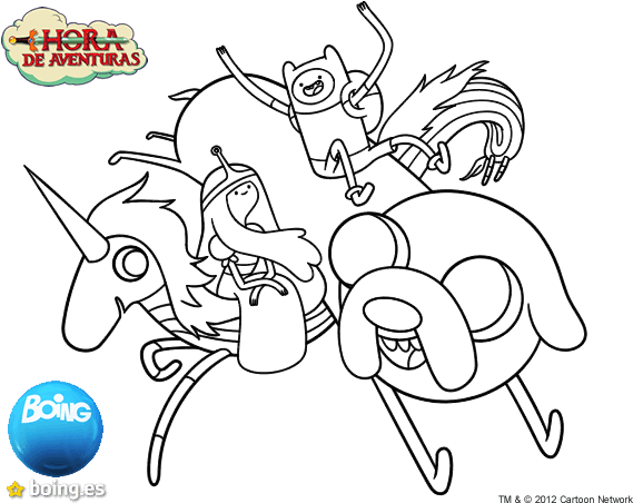 Adventure Time (600x470), Png Download