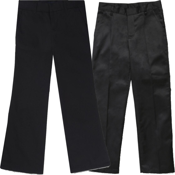 Adjustable Waist Pants - Achievement First Hartford Summit Middle School (600x600), Png Download