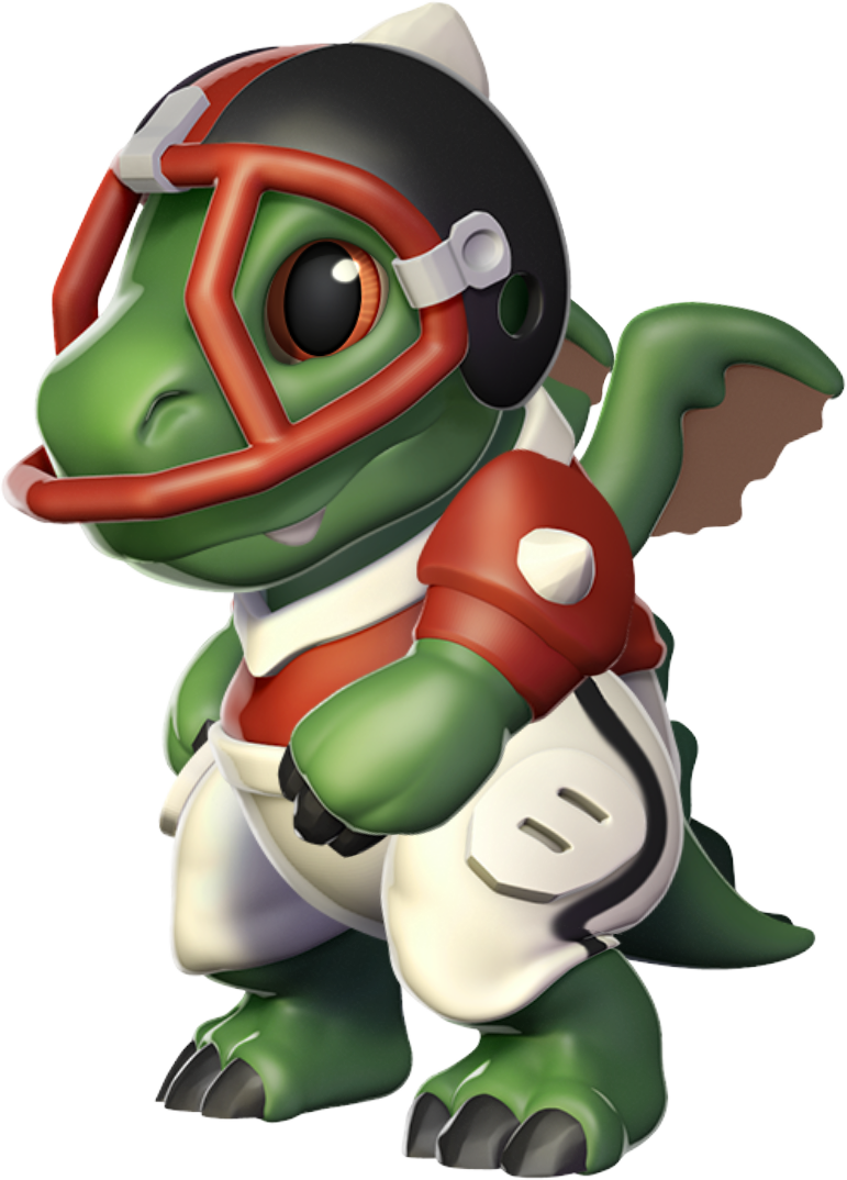 Touchdown Dragon Baby - Legendary Creature (771x1074), Png Download