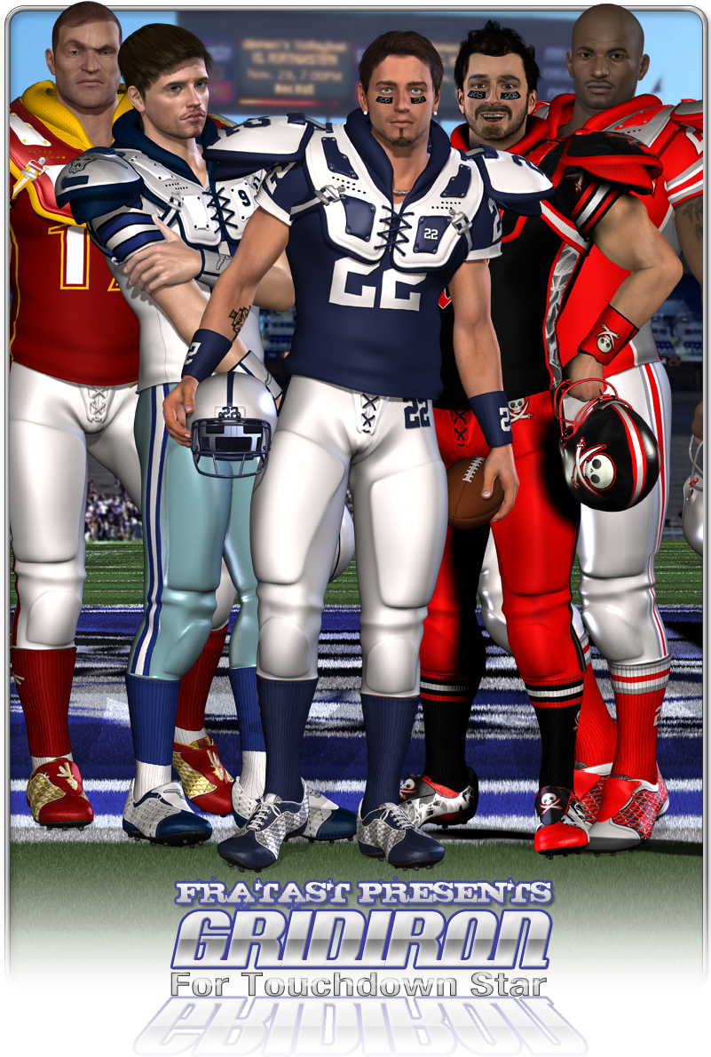 Gridiron For Touchdown Star - Team (800x1200), Png Download