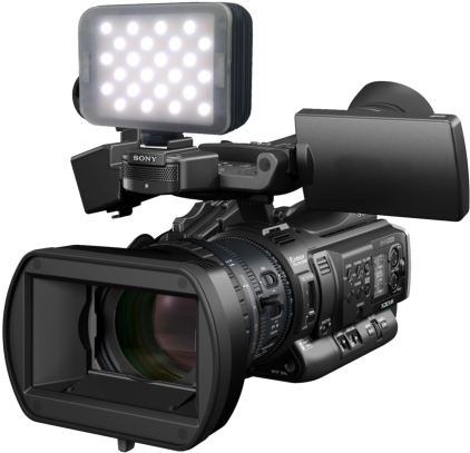 Lumos Trip Pro Portable Led Light - Sony Xdcam Hd422 Pmw-200 - Camcorder - 1080p (650x500), Png Download