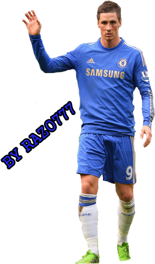 Fernando Torres- Razo777 - Chelsea F.c. (398x594), Png Download