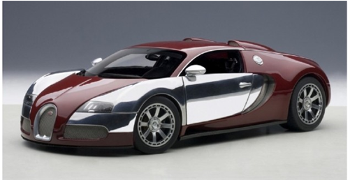 Bugatti Eb Veyron L'edition Centenaire, Italian Red - Bugatti Veyron L Edition Centenaire Autoart (500x500), Png Download