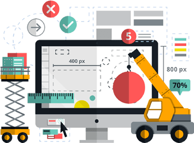 Web Development - Web Development Illustration Png (400x350), Png Download