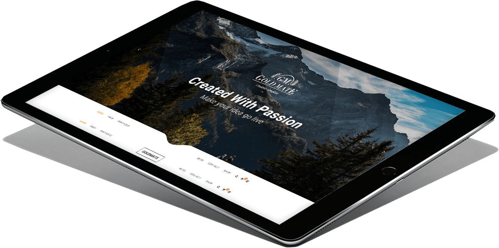 User Friendly Web Designing Services 2 Min - Web Development Tablet Png (1010x503), Png Download