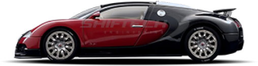 Chiptuning Bugatti Veyron 2005 - Bugatti Veyron (667x250), Png Download