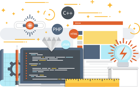 Website Development Services In Broward - Web Development (596x372), Png Download