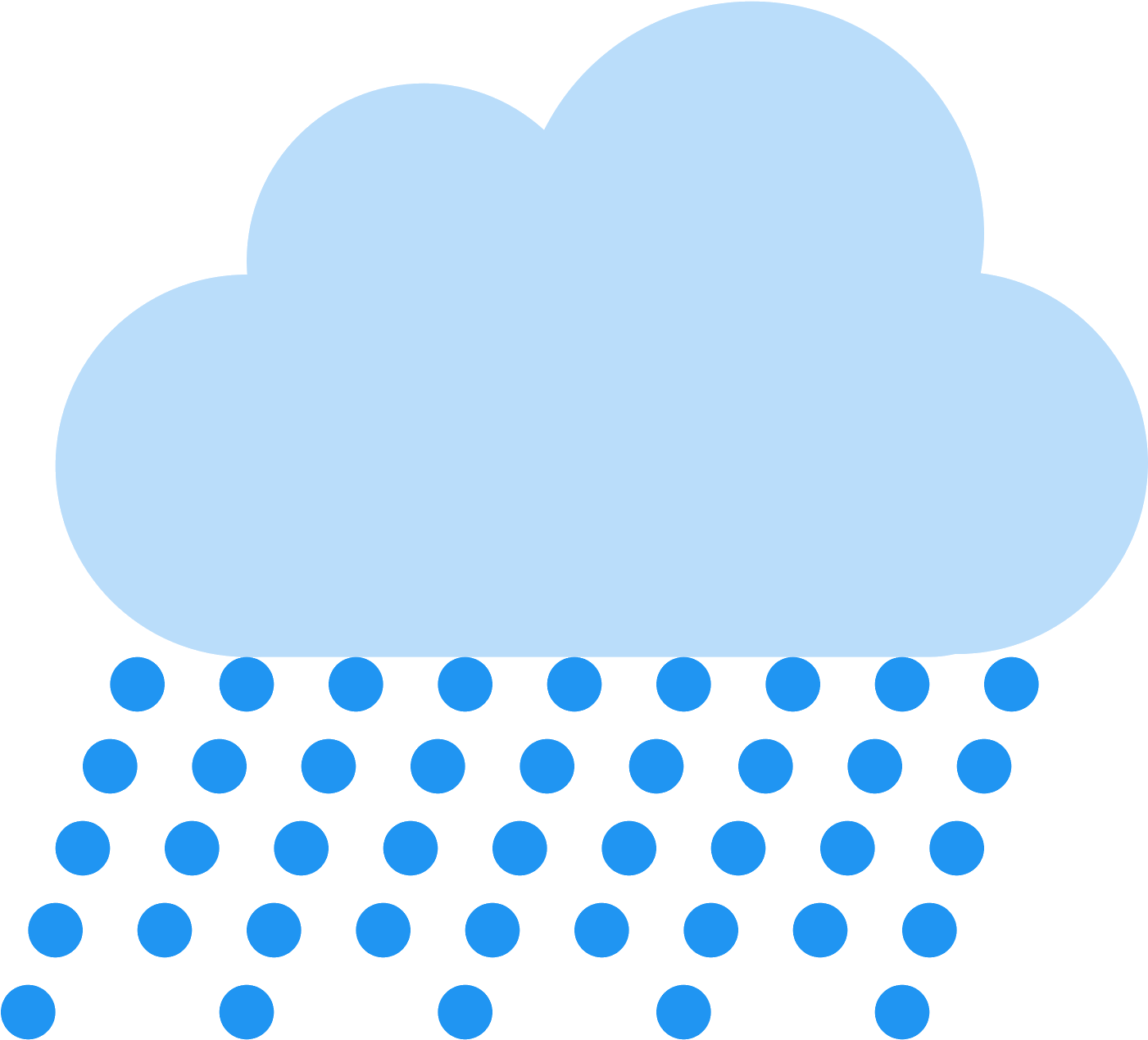 Chuva Torrencial Icon - Rain Flat Icon Png (1600x1600), Png Download