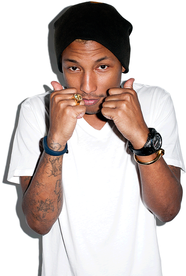Pharrell Williams Star Png - Pharrell Williams Png (600x889), Png Download