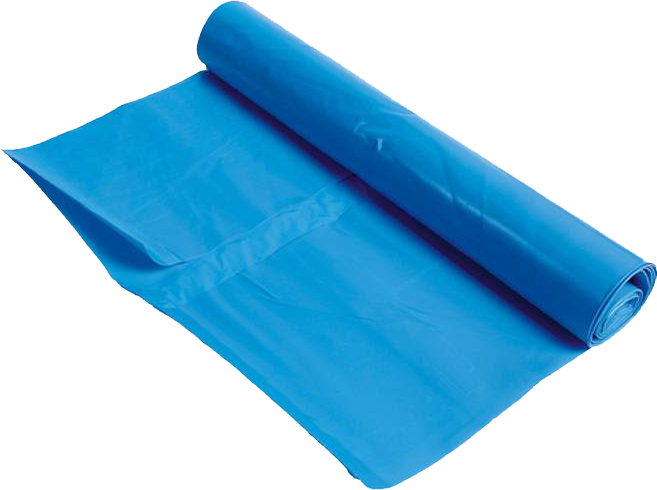 Garbage Bags Blue - Comprar Bola De Pilates (657x490), Png Download