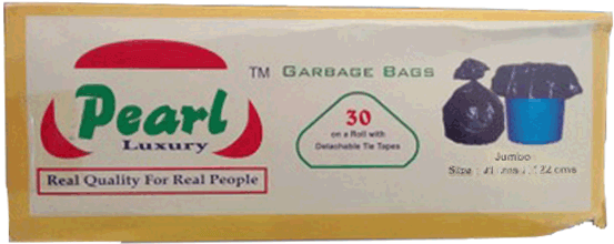 Pearl Garbage Bag Jumbo - Bin Bag (660x450), Png Download
