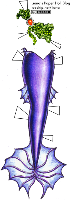 Click For Larger Version - Dress (263x703), Png Download