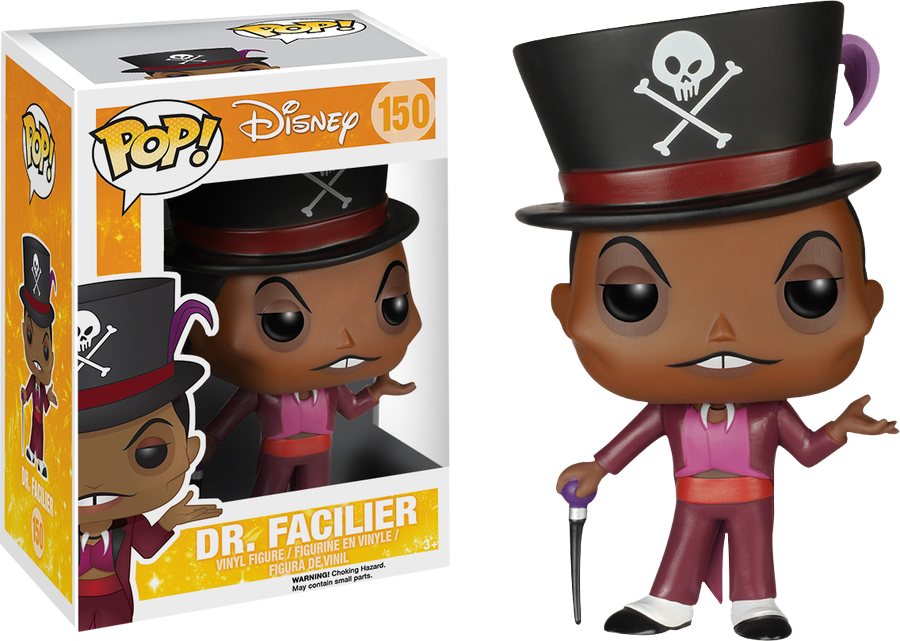 Princess And The Frog - Dr Facilier Funko Pop (750x534), Png Download