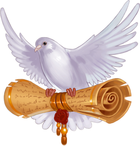 Illus Pigeon - Pigeons And Doves (462x480), Png Download