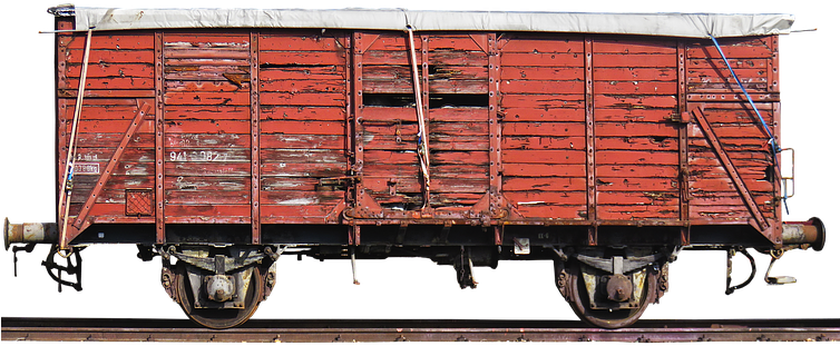 Railroad Car (753x340), Png Download