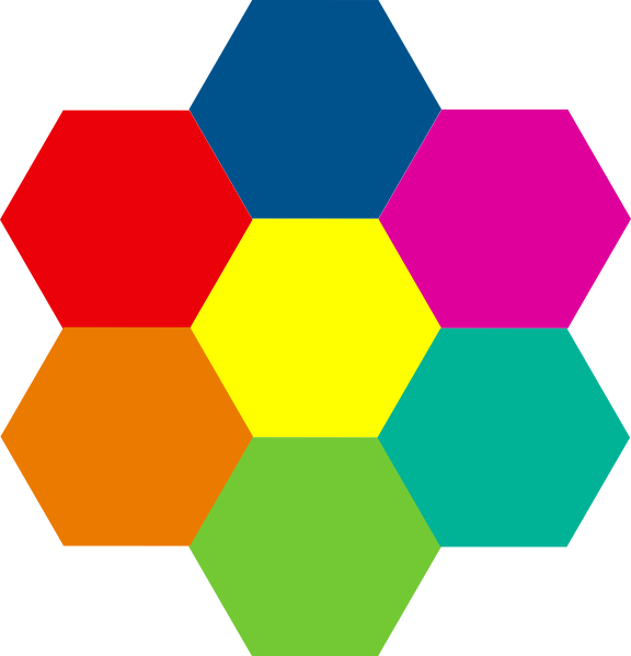 Hexagon Png (576x599), Png Download