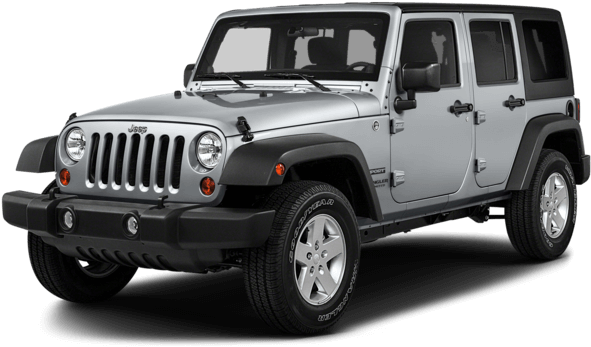 Jeep Wrangler Unlimited - 2018 Jeep Wrangler Sport White (640x380), Png Download