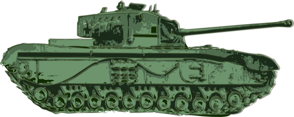 How To Set Use Army Tank Icon Png - Army Tank Clip Art (600x240), Png Download